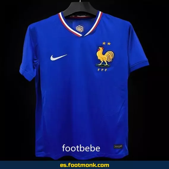 Camiseta Oficial de Francia Euro 2024 Local - Azul