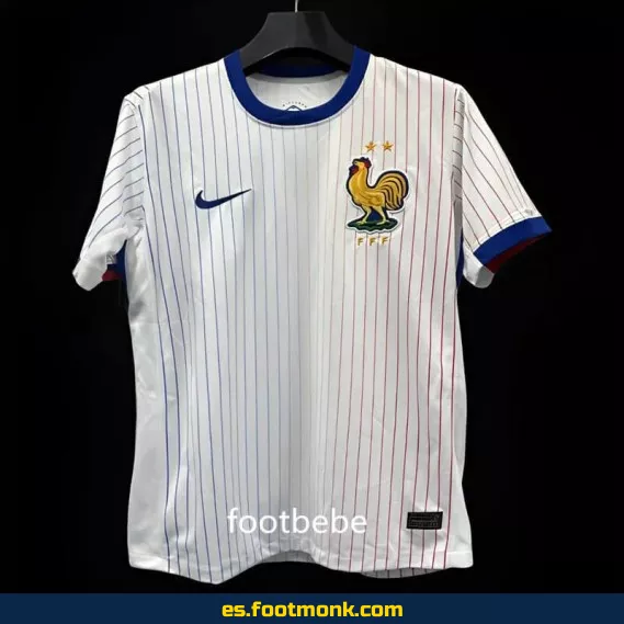 Camiseta Francia Euro 2024 Visitante Blanca – Edición Oficial
