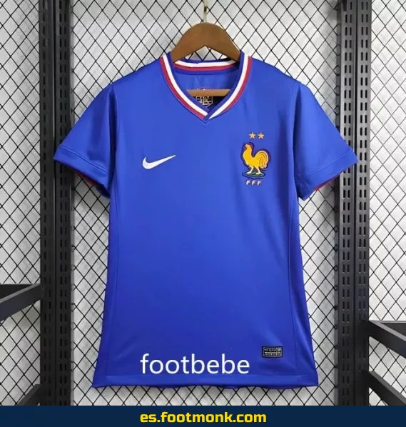 Camiseta Francia Mujer Euro 2024 Local Azul – Oficial