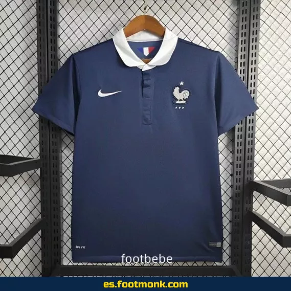 Camiseta Francia Vintage 2014 Local - Edición Retro Oficial