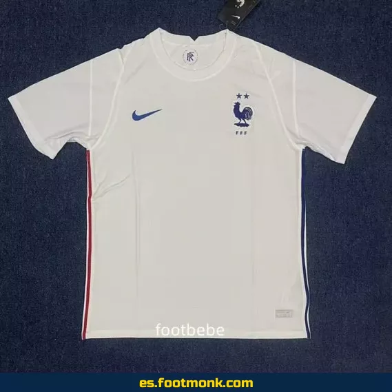 Camiseta Francia Vintage 2020-2021 Exterior Blanco - Edición Especial - Réplica Oficial