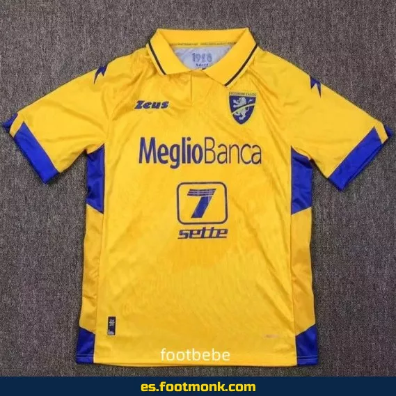 Camiseta Oficial Frosinone Calcio 2024-2025 Local Amarilla – Edición Nueva Temporada