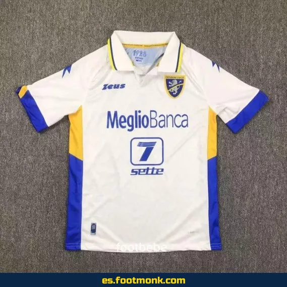 Camiseta Frosinone Calcio 2024-2025 Visitante Blanca – Camisetas de Fútbol Oficiales