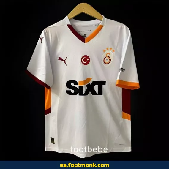 Camiseta Galatasaray 2024-2025 Visitante Blanca – Edición Oficial
