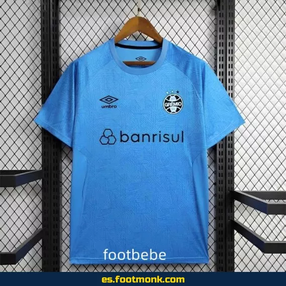 Camiseta de Entrenamiento Grêmio 2024-2025 Azul – Oficial, Edición Limitada
