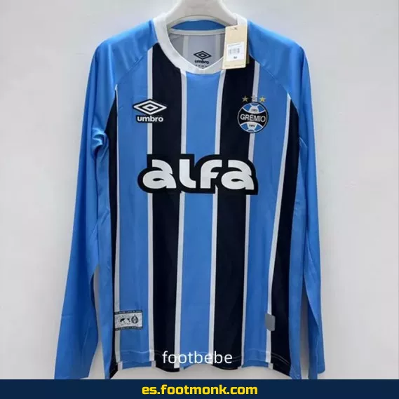 Camiseta Oficial Grêmio 2025-2026 Local Manga Larga – Edición Especial – Compra Online