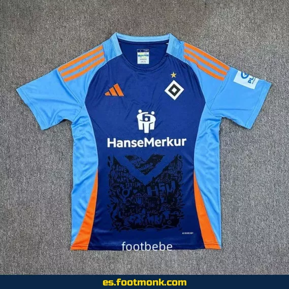 Camiseta Oficial Hamburger SV 2025-2026 Azul – Edición Especial