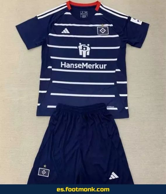 Camiseta Exterior Hamburger SV Niños 2024-2025 - Camisetas de Fútbol Oficiales