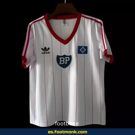 Camiseta Retro Hamburger SV Vintage 1984-1985 - Edición Especial Domicilio - Réplica Oficial