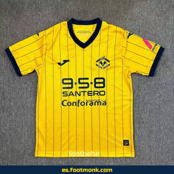 Camiseta Hellas Verona 2025 40 Aniversario Amarilla – Edición Especial