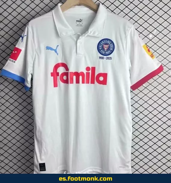 Camiseta Holstein Kiel Local 2025-2026 - Edición Oficial – Compra Online
