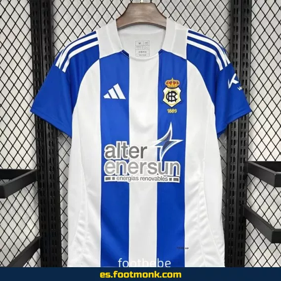 Camiseta Oficial Recreativo de Huelva 2024-2025 - Domicilio - Edición Limitada