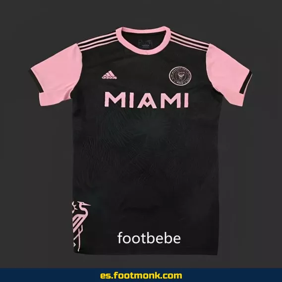 Camiseta Oficial Inter Miami 2023-2024 Negra y Rosa - Edición Nueva Temporada
