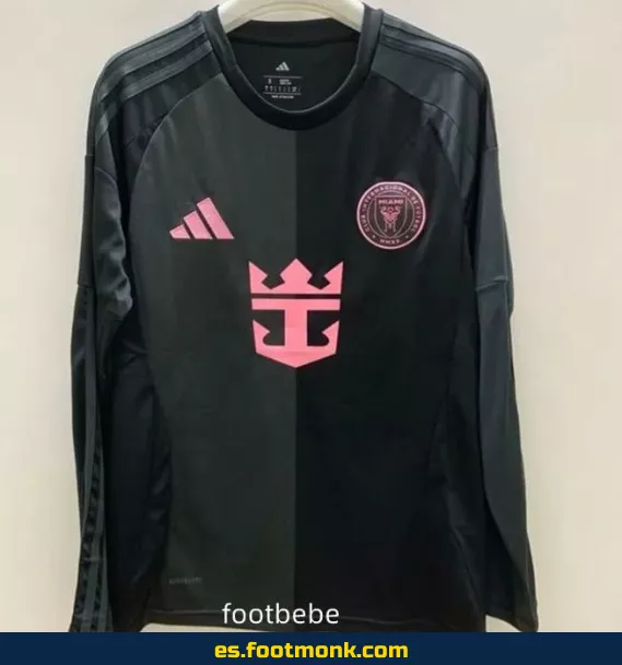 Camiseta Oficial Inter Miami 2025-2026 Exterior Manga Larga – Edición Especial