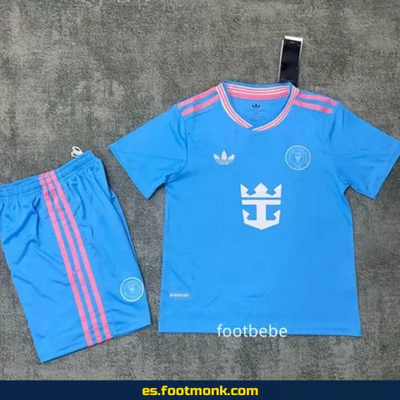 Camiseta Inter Miami Niños 2025-2026 Tercera Equipación Azul – Edición Oficial