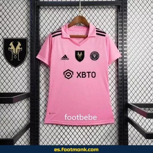 Camiseta Oficial Inter Miami Mujer 2023-2024 Rosa con Parche Inter Miami – Edición Especial