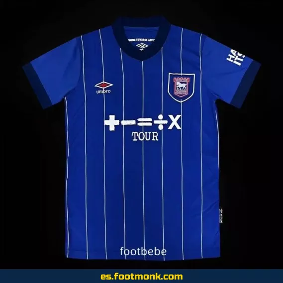 Camiseta Ipswich Town 2024-2025 Local Azul – Oficial – Nueva Temporada