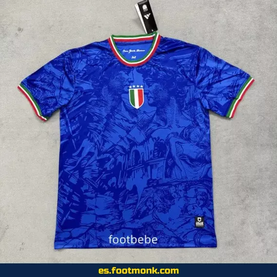 Camiseta Italia 2024-2025 Azul Edición Especial – Fútbol