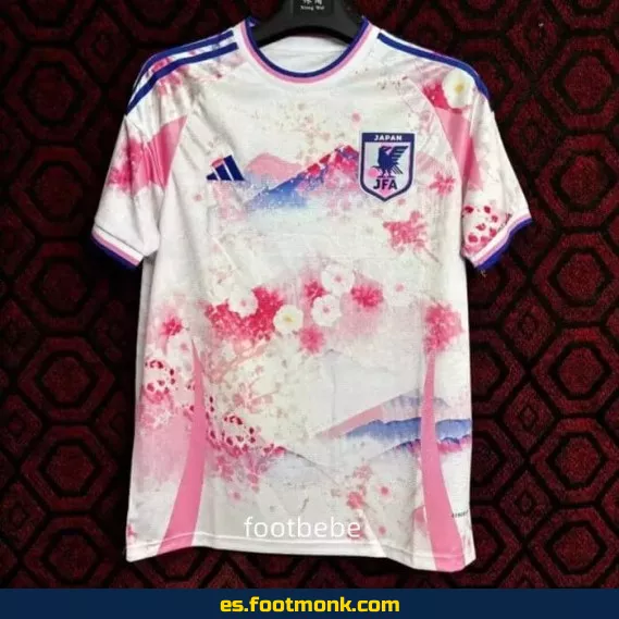 Camiseta Japón 2024 rosa blanco edición especial - Selecciones nacionales, réplicas oficiales, fútbol retro, edición limitada