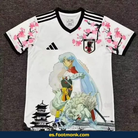 Camiseta Japón 2025-2026 Inuyasha Blanca - Edición Especial