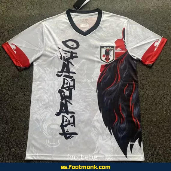 Camiseta Japón 2025-2026 Edición Especial Lobo - Blanca | Réplica Oficial | Colección Limitada