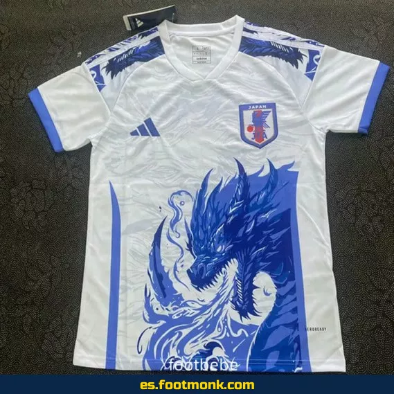 Camiseta Japón 2025-2026 Concepto Dragón Blanco - Edición Especial - Réplica Oficial