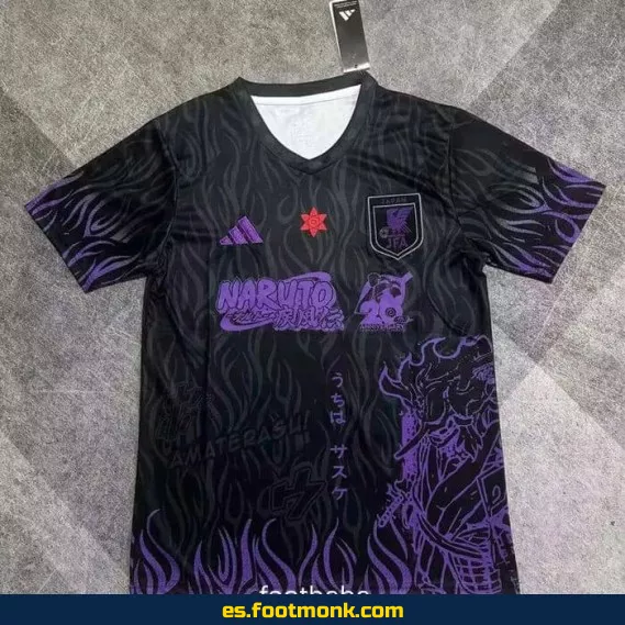 Camiseta Japón 2025-2026 Negro Violeta – Edición Especial – Réplica Oficial