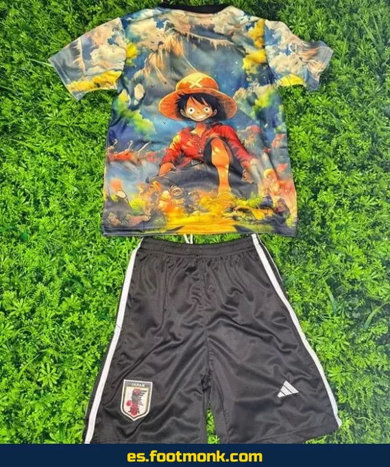 Camiseta Japón Infantil 2025-2026 Luffy - Edición Especial Niños