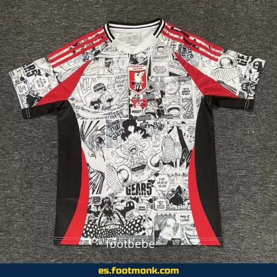 Camiseta Japón Y3 2024-2025 Edición Especial - One Piece - Réplica Oficial