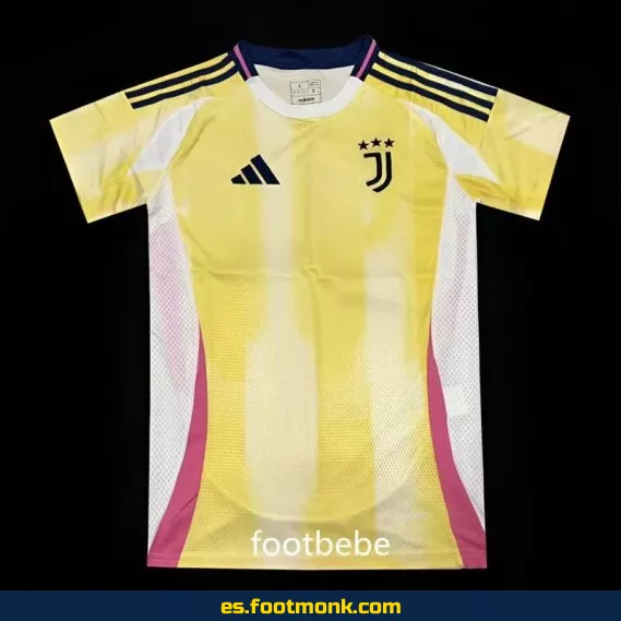 Camiseta Juventus 2024-2025 Visitante Amarilla - Edición Oficial