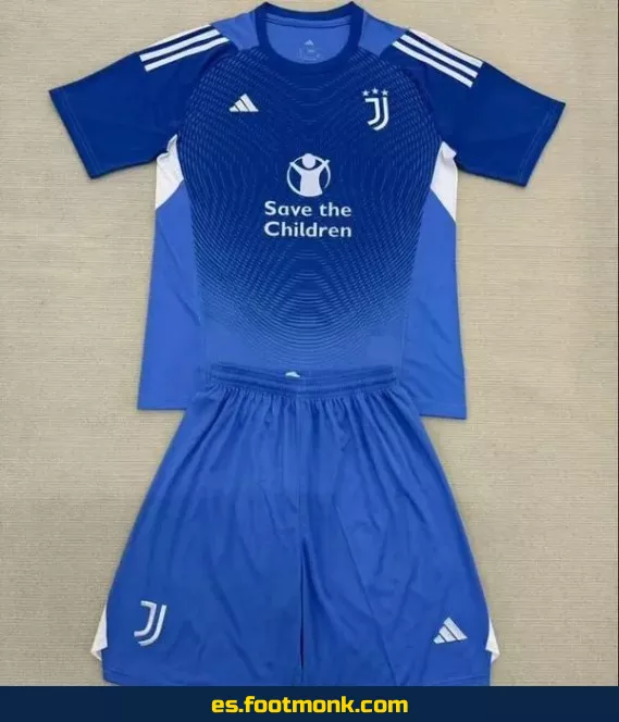 Camiseta Juventus Niños 2025-2026 Azul – Oficial, Edición Especial