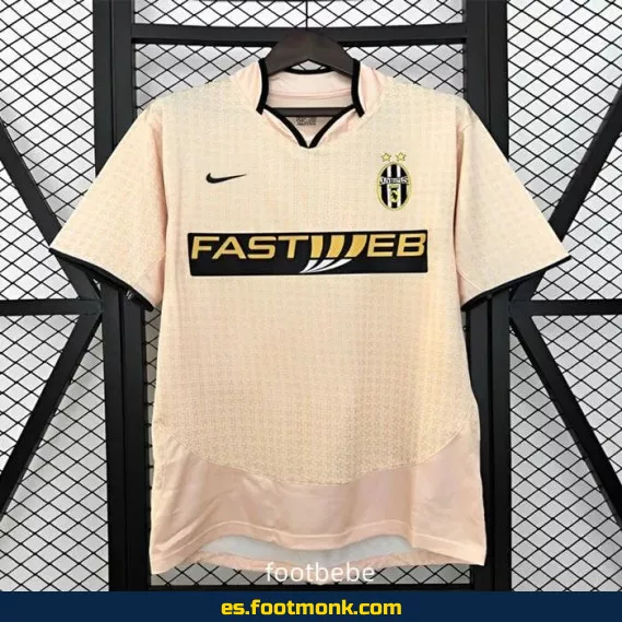 Camiseta Juventus Vintage 2003-2004 Exterior – Edición Retro Clásica