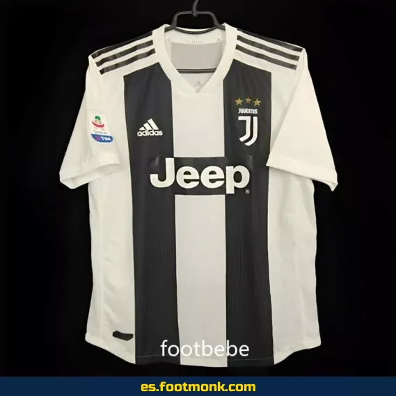 Camiseta Juventus Vintage 2018-2019 Local - Edición Retro - Fútbol Oficial