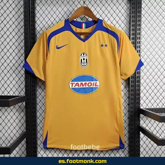 Camiseta Juventus Vintage 2005-2006 Tercera Equipación - Edición Retro - Réplica Oficial