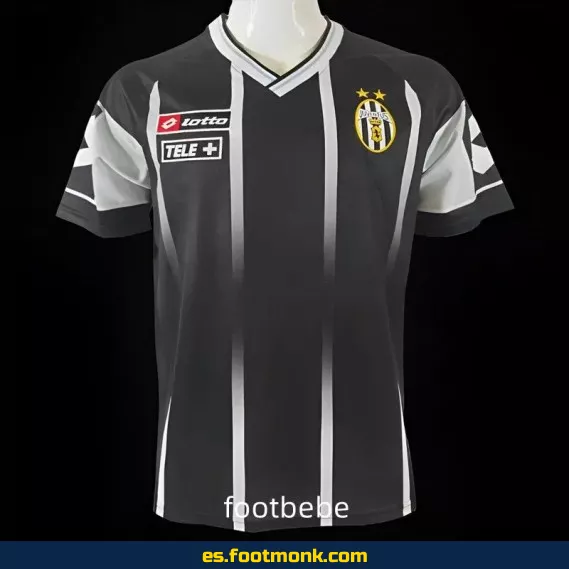 Camiseta de entrenamiento retro Juventus Lotto 2000-2001 - Edición vintage, fútbol clásico