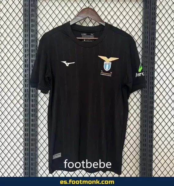 Camiseta SS Lazio 2024 Edición Especial 50 Aniversario - Negra
