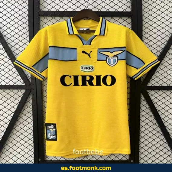 Camiseta Retro Lazio Exterior 1998-1999 - Edición Vintage