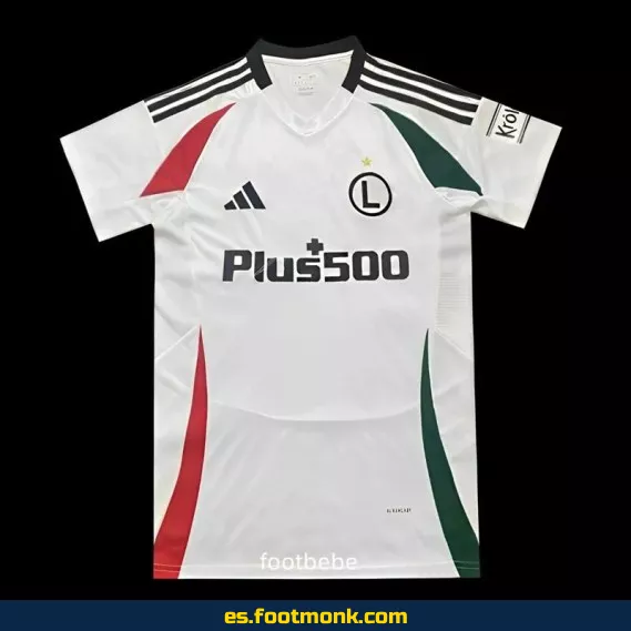 Camiseta Oficial Legia Warsaw 2024-2025 Local - Edición Domicilio