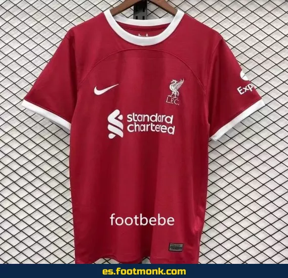 Camiseta Liverpool 2023-2024 Local Roja - Oficial, Edición Especial, Nueva Temporada