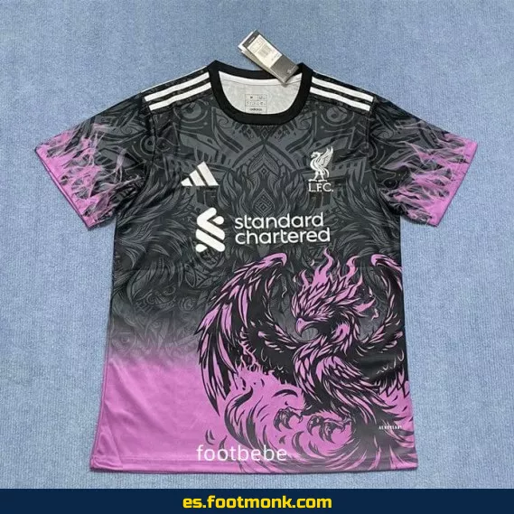 Camiseta Liverpool 2024-2025 Edición Especial Violeta con Liver Bird – Oficial, Personalizada y Exclusiva