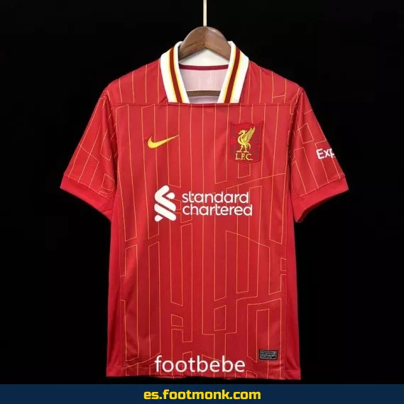 Camiseta Liverpool 2024-2025 Local Roja - Edición Oficial