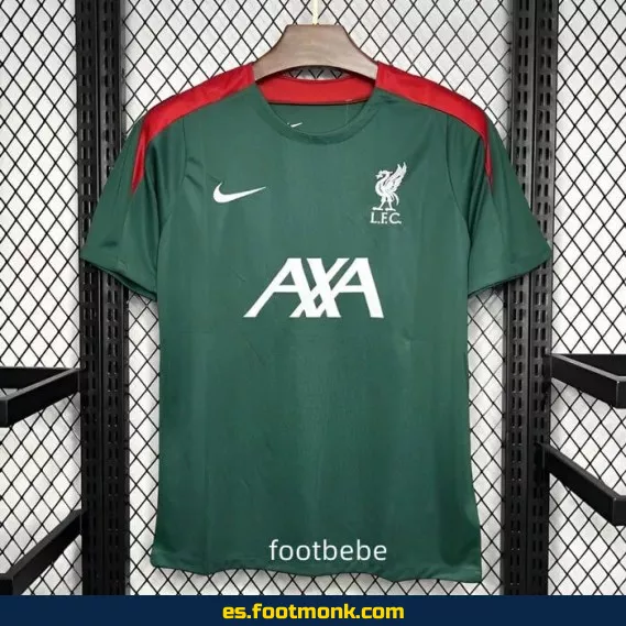 Camiseta Liverpool 2024-2025 Verde Oscuro – Oficial, Edición Nueva Temporada