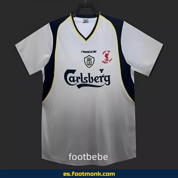Camiseta Retro Liverpool 2001-2002 Exterior - Edición Vintage