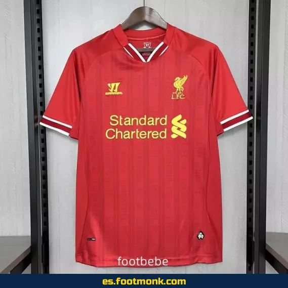 Camiseta Retro Liverpool 2013-2014 Local - Edición Vintage - Réplica Oficial