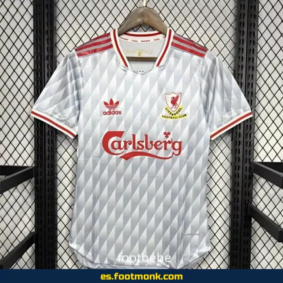 Camiseta Liverpool x The Beatles 2024-2025 Edición Especial Gris – Colección Retro
