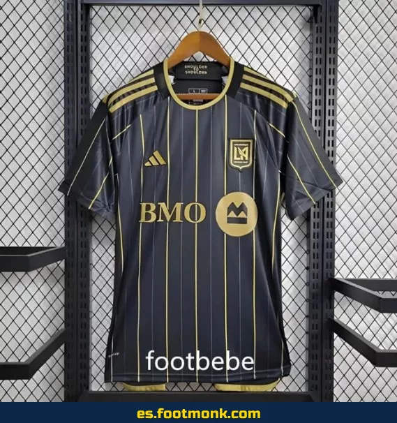 Camiseta Oficial Los Angeles FC 2024-2025 Local Negro - Edición Nueva Temporada