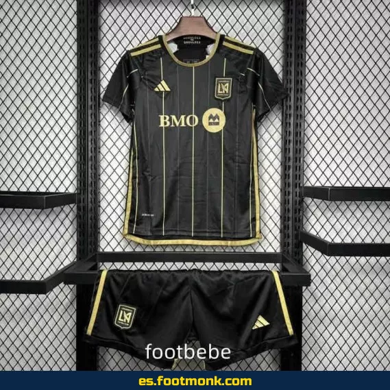 Camiseta Oficial Los Angeles FC Niños 2024-2025 Local Negra – Compra Ahora