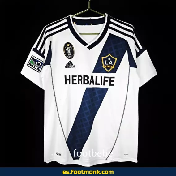 Camiseta Vintage Los Angeles Galaxy 2011-2012 Local - Edición Retro