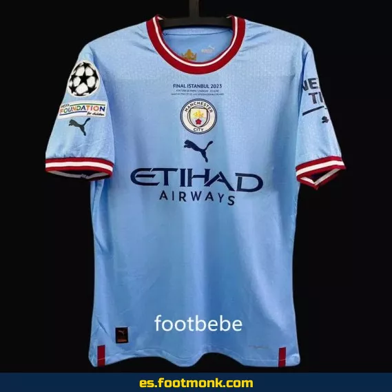 Camiseta Manchester City 2022-2023 Edición Especial - Final de Champions - Oficial