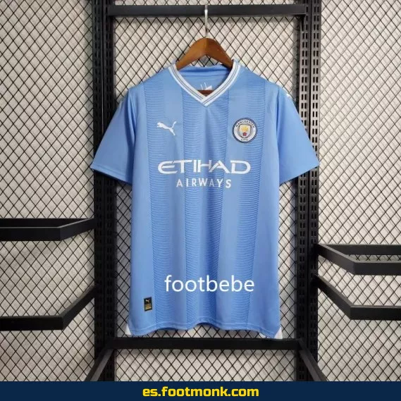 Camiseta Oficial Manchester City Local 2023-2024 - Nueva Temporada